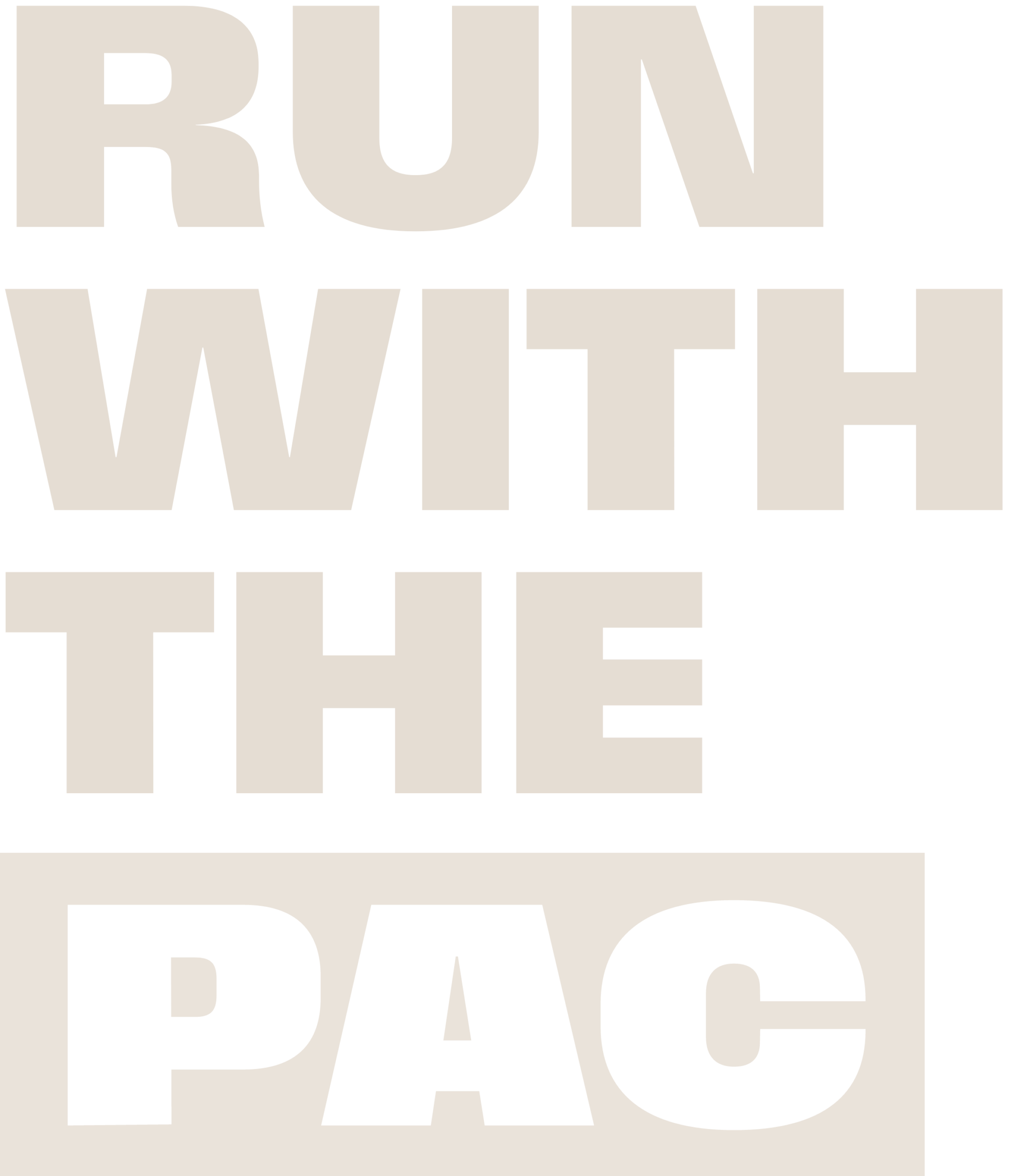 Run With the PAC graphic